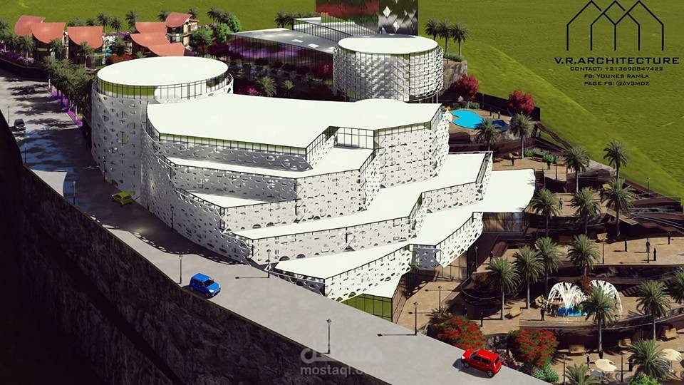 مشروع طالبة هندسة معمارية