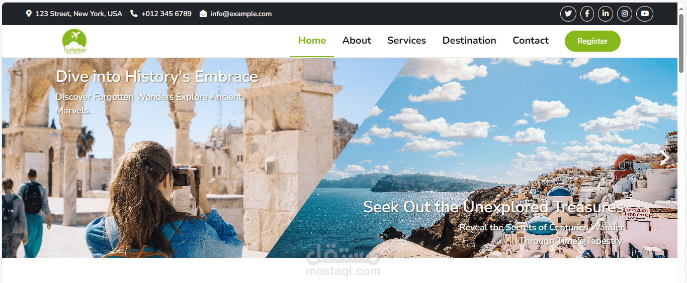 Travel Website