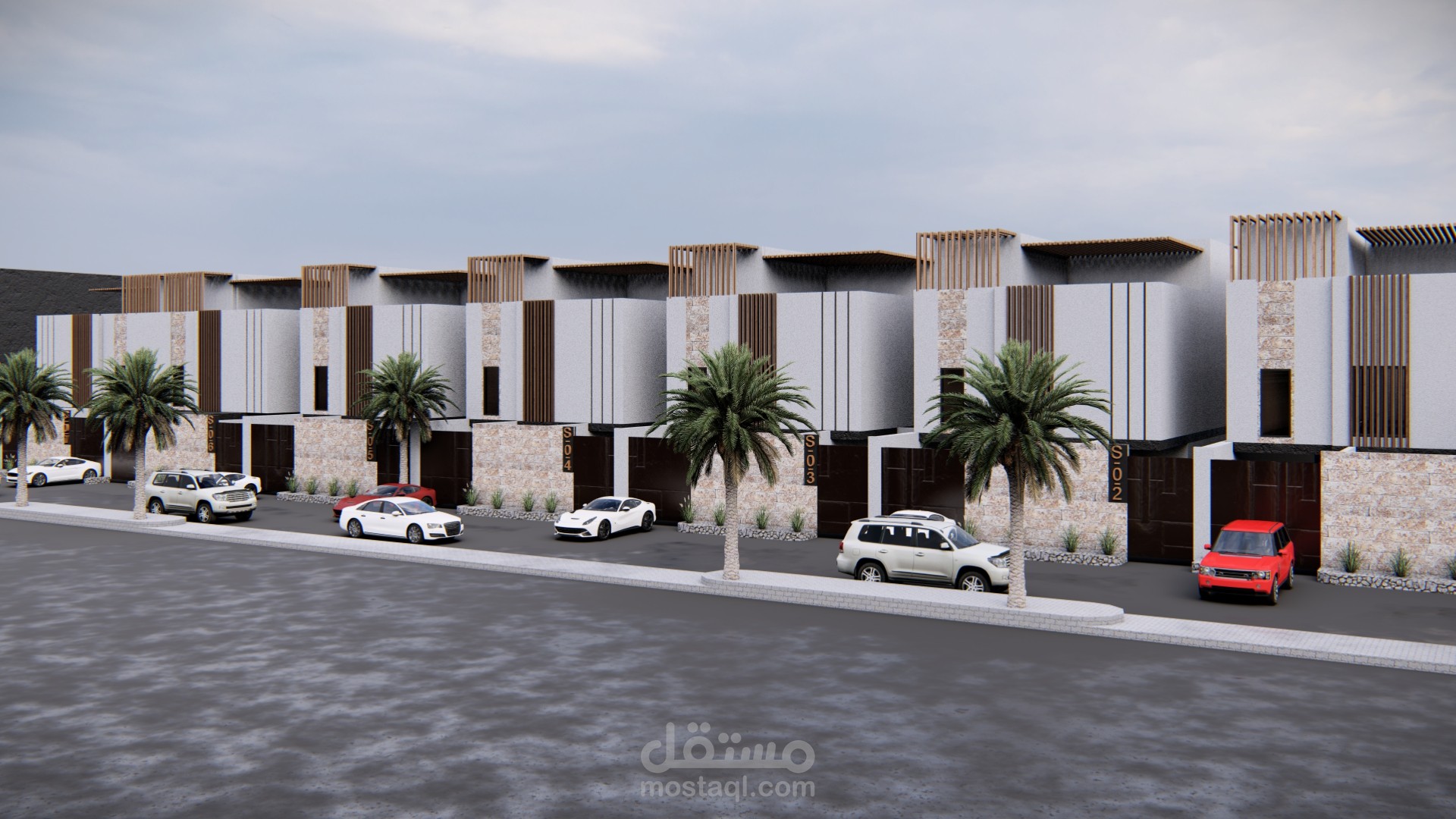 تصميم مجمع سكني