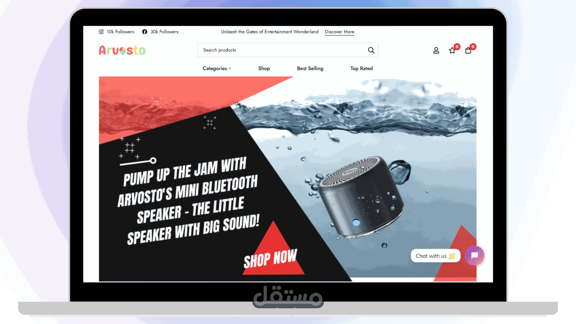 ARVOSTO - مشروع دروبشيبينغ فائق في الولايات المتحدة وأوروبا