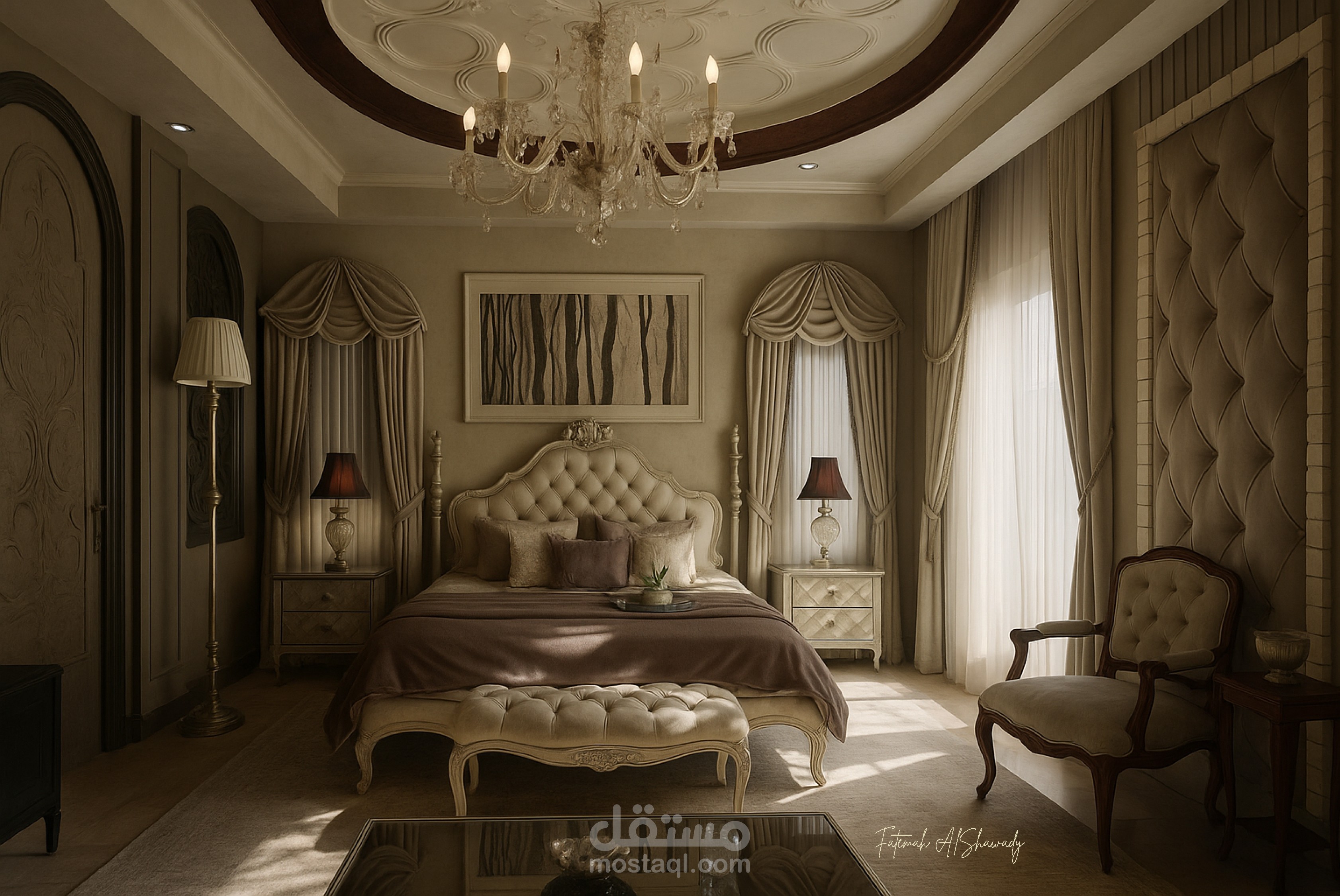 تصميم داخلي كلاسيك