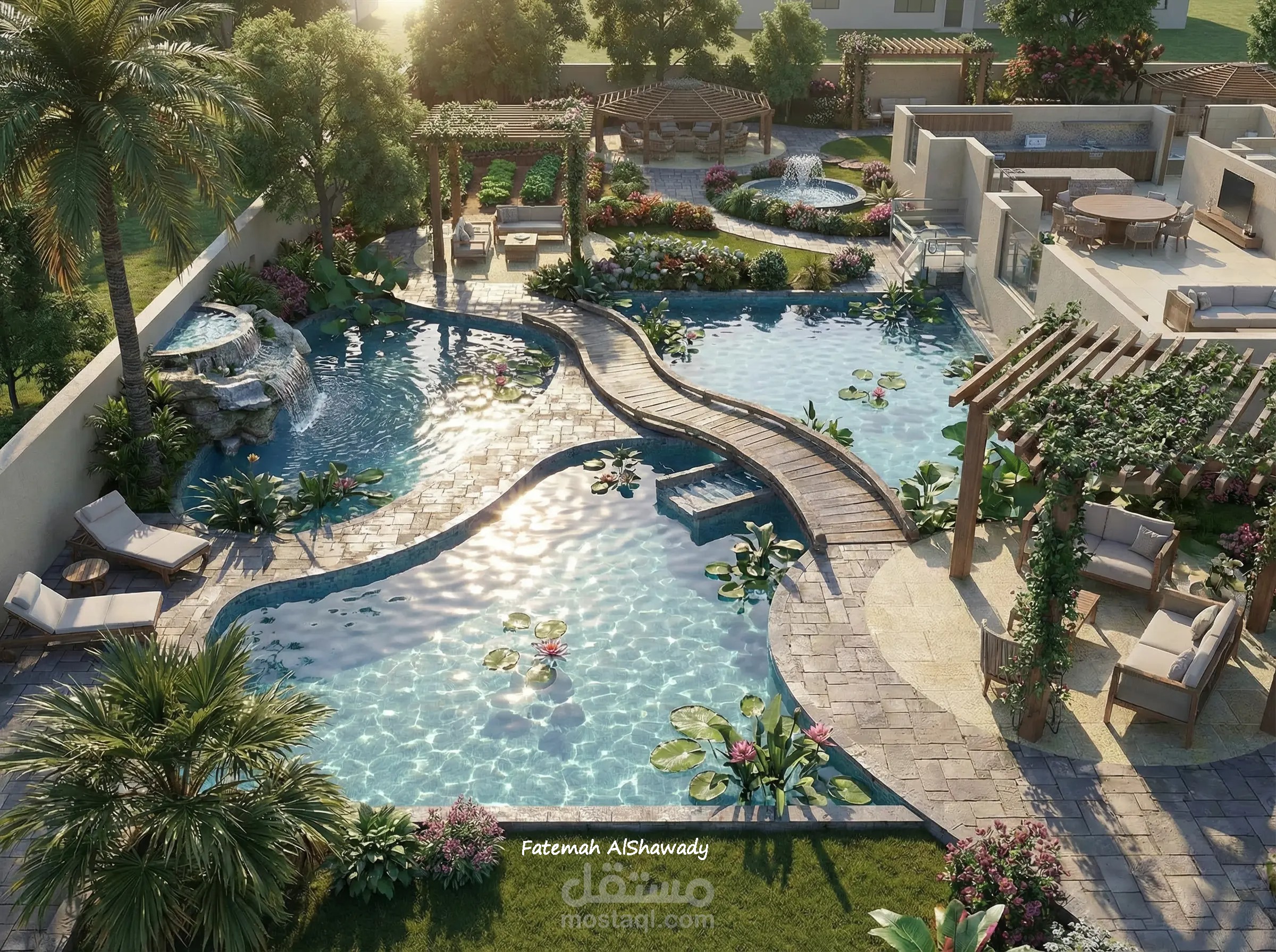 تصميم اللاندسكيب الاستشفائي