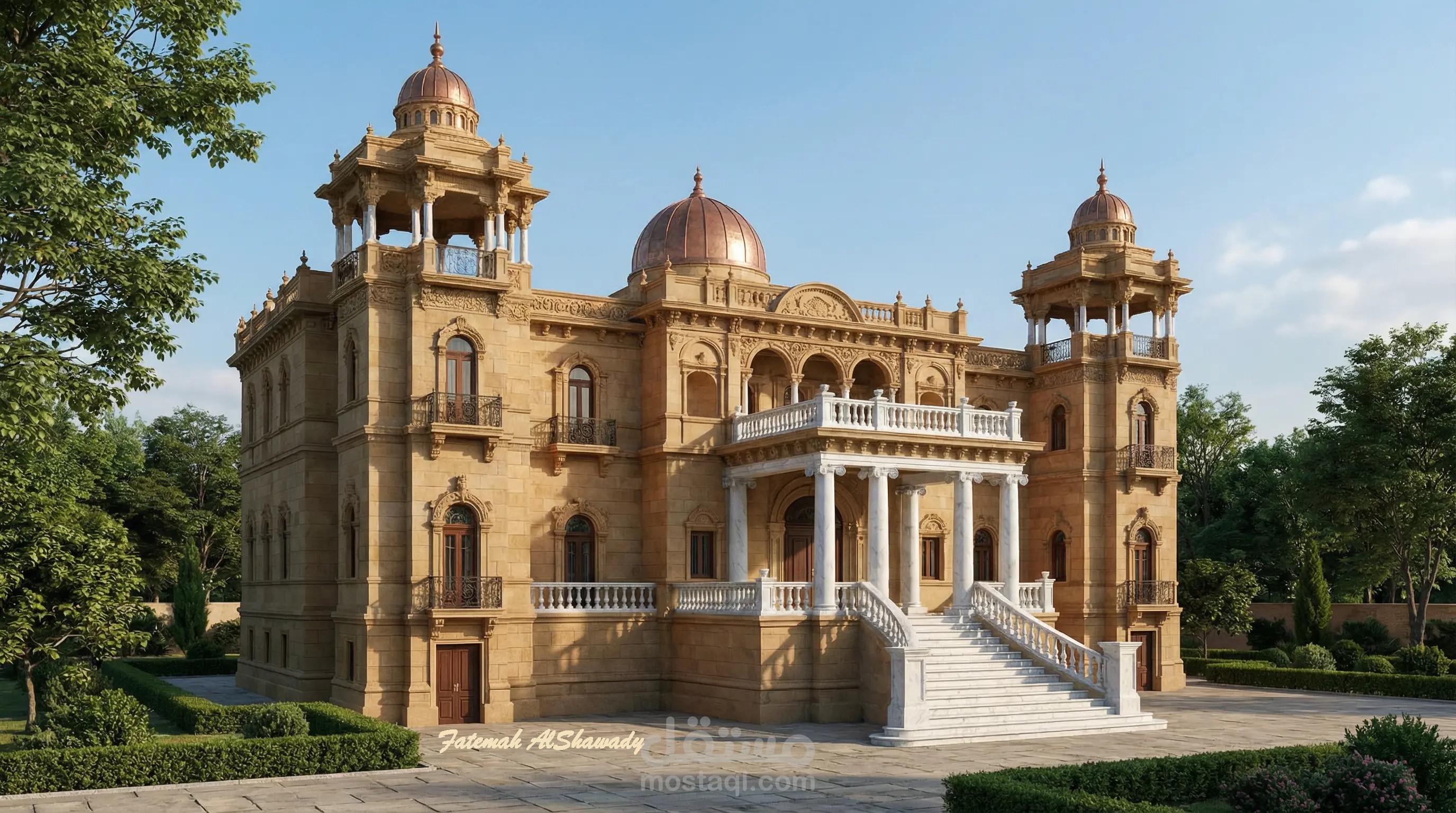 تصميم واجهات كلاسيك 2D & 3D