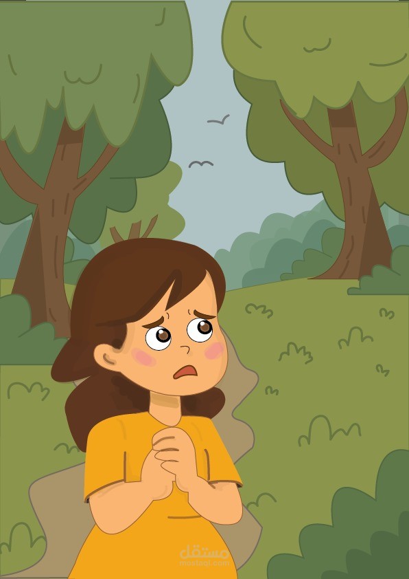 رسم مشاهد قصه