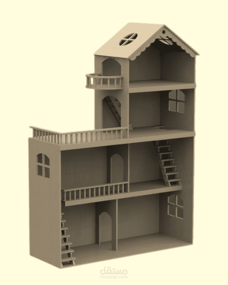 Wood house