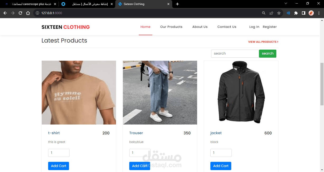 E-Commerce Project