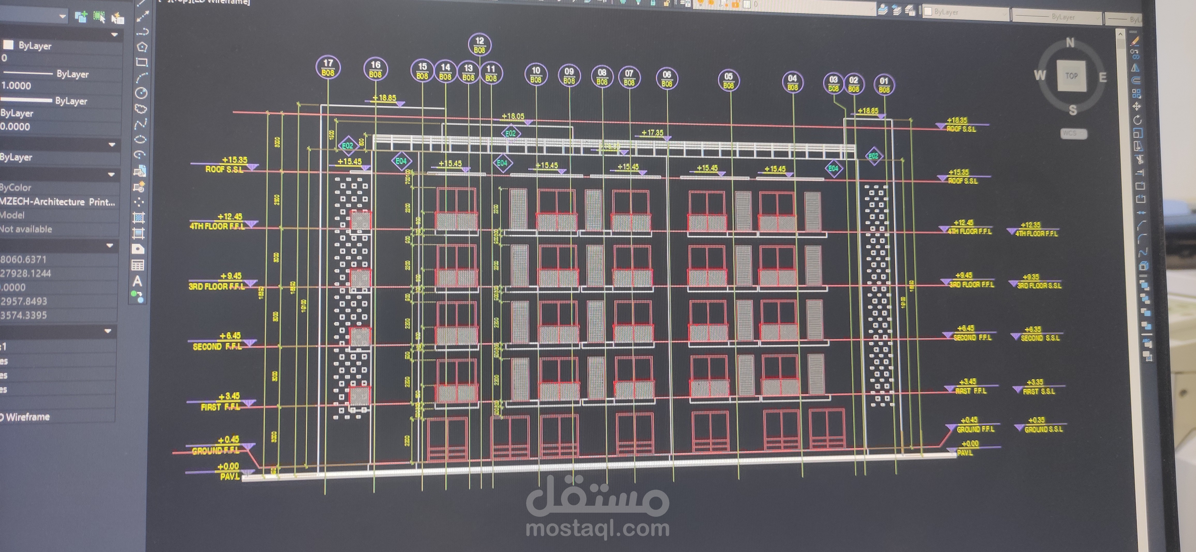 واجهات مباني سكنية طلاب جامعة سنجور