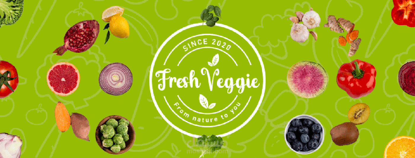 Fresh Veigge Logo & Visual Identity Presentation