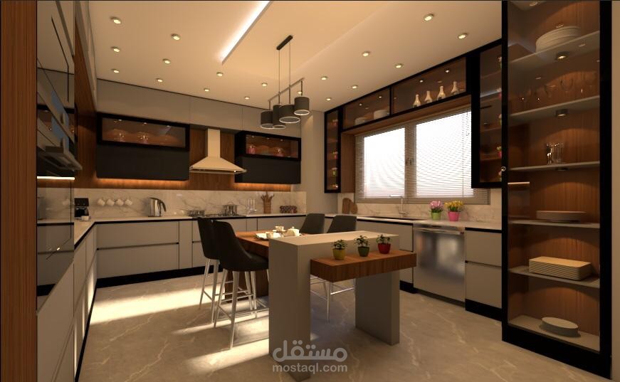 تصميم مطبخ