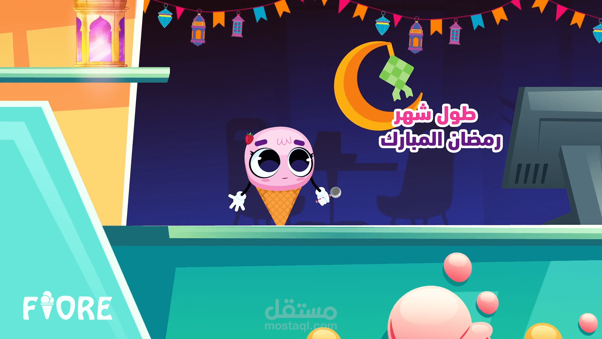 فيديو موشن جرافيك احترافي عروض شهر رمضان Motion graphics