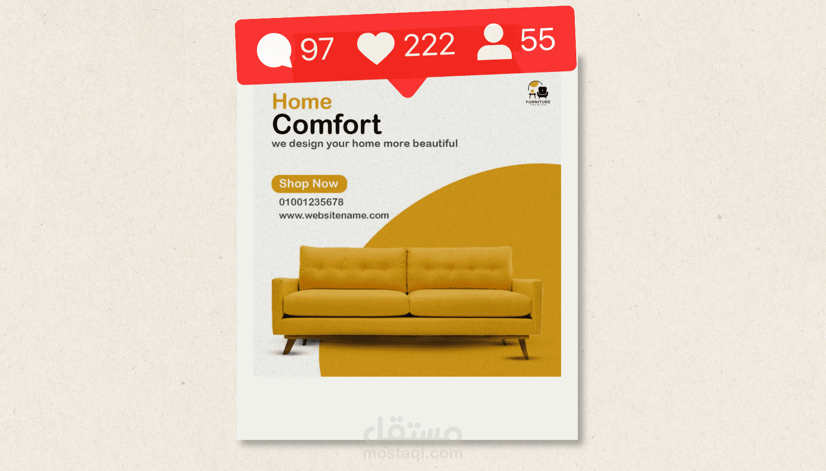 تصاميم سوشيال ميديا Social Media posts