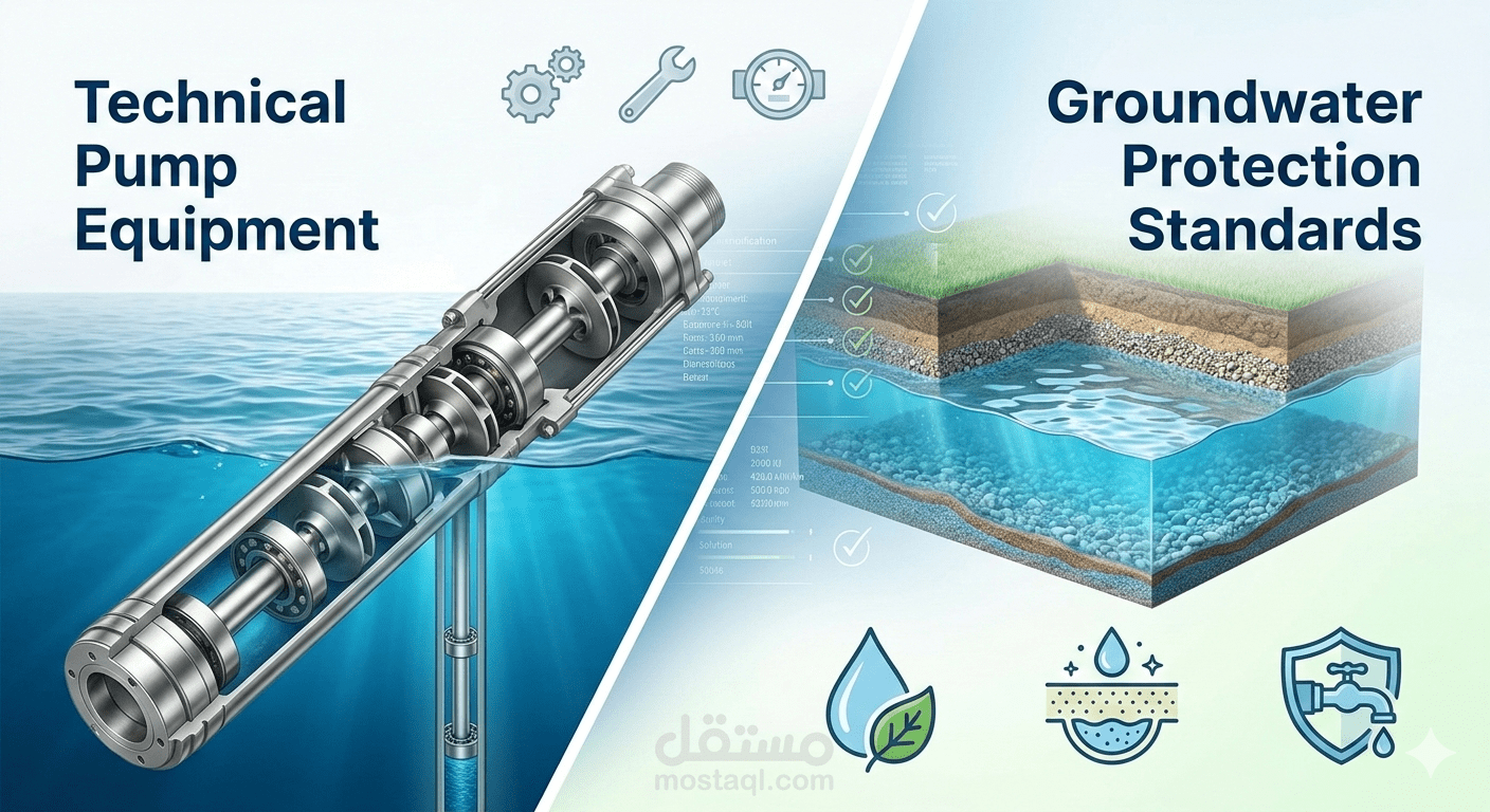 ترجمة متخصصة في الهندسة الميكانيكية وأنظمة ضخ مياه الشرب