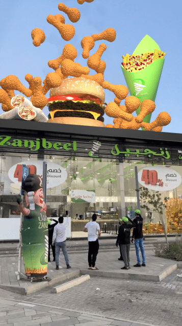 Official CGI ad for zanjbeel restaurant