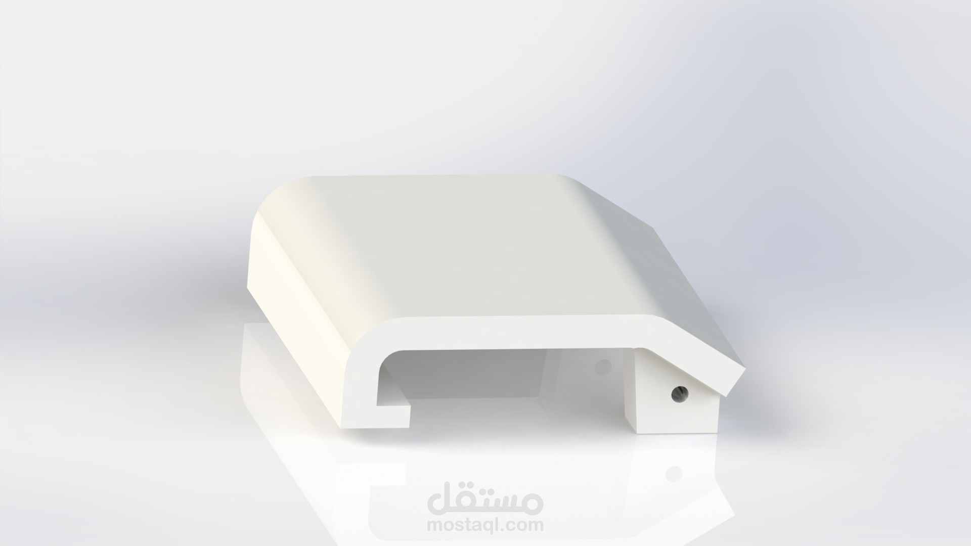 تصميم مشبك بلاستيكي لجهاز طبي