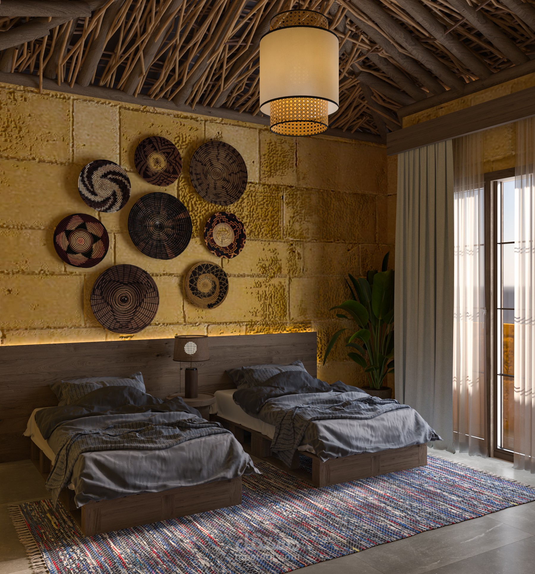 hotel guest room in saint catherine