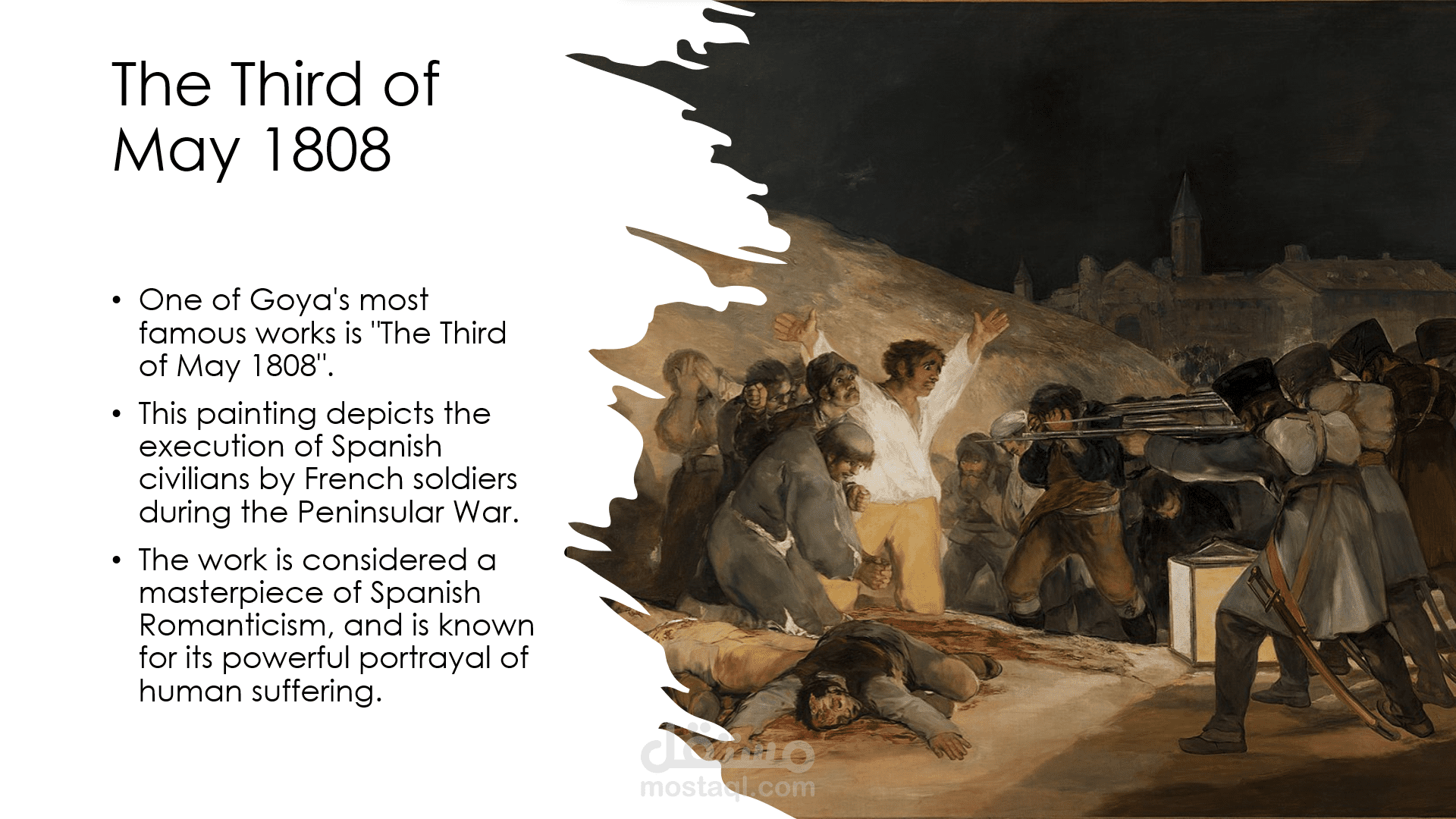 powerpoint presentation talking about Art
