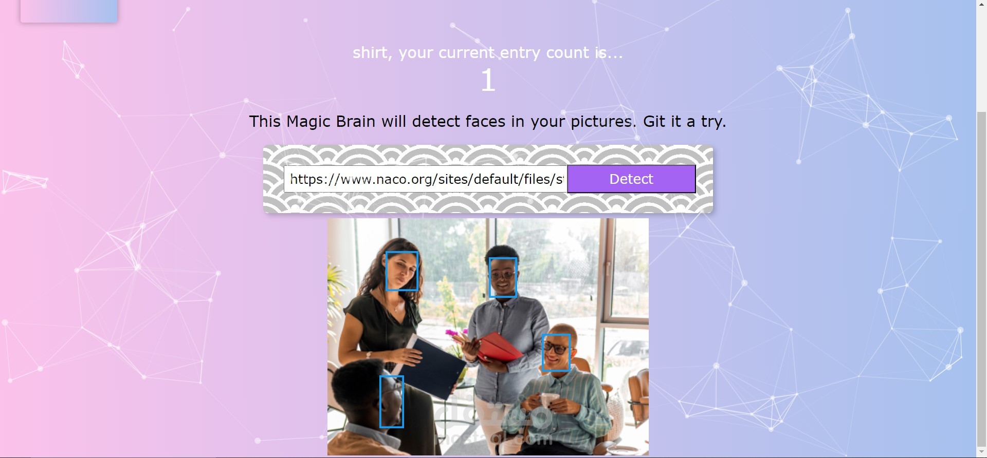 face deduction website