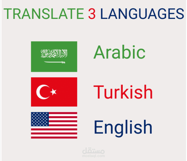 الترجمة الاحترافية (عربي - إنجليزي - تركي )
