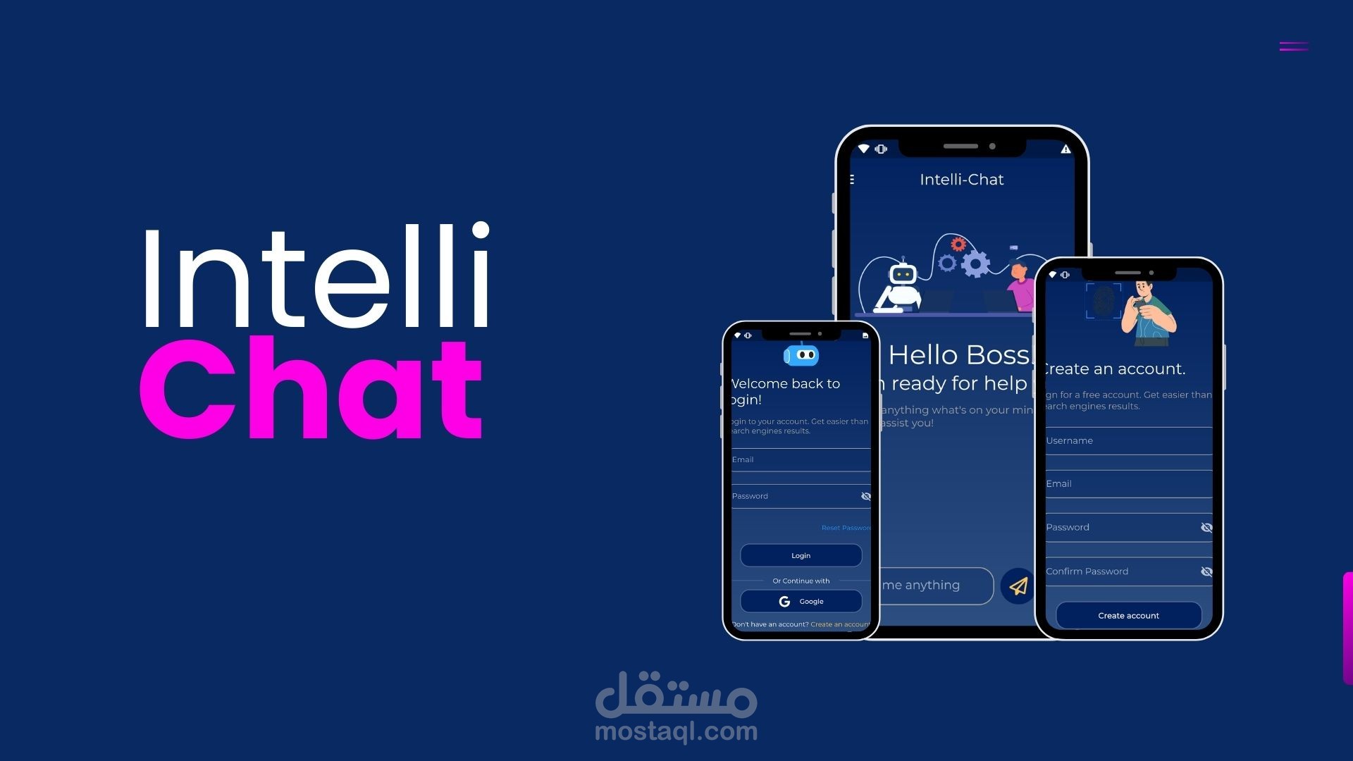 Intelli-Chat - التحدث مع الذكاء الاصطناعي