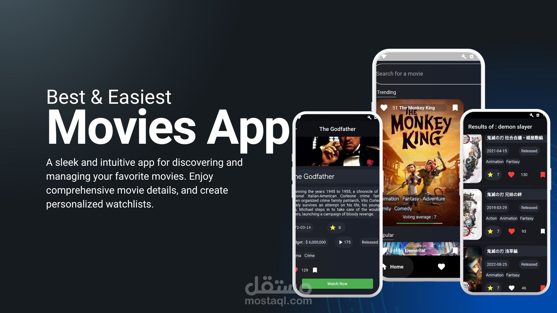 Movies App - تطبيق افلام