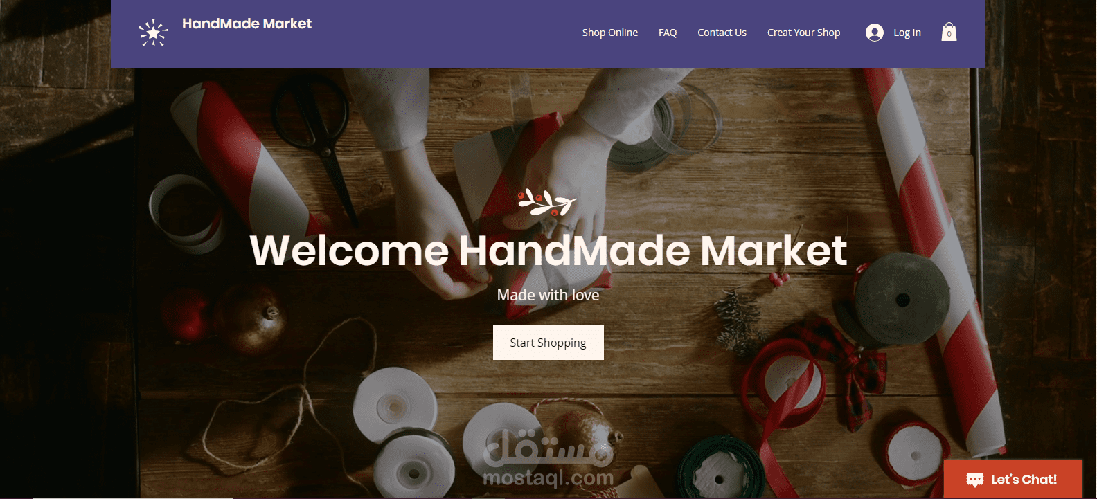 Full E-Commerce For Online Market(موقع كامل للتجاره الالكترونيه مزود ب dashboard وطرق الدفع الكاش والالكتروني)