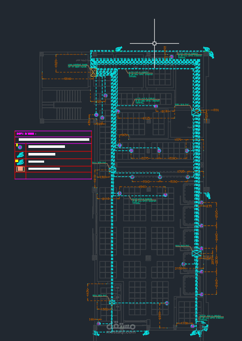 عمل لوحه تنفذية (Shop Drawing)