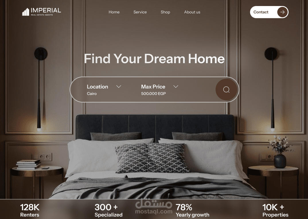 Real State Landing Page