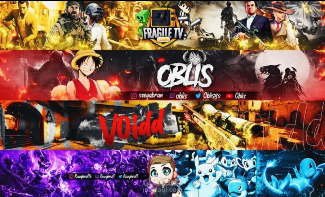 بنرات جيمنج