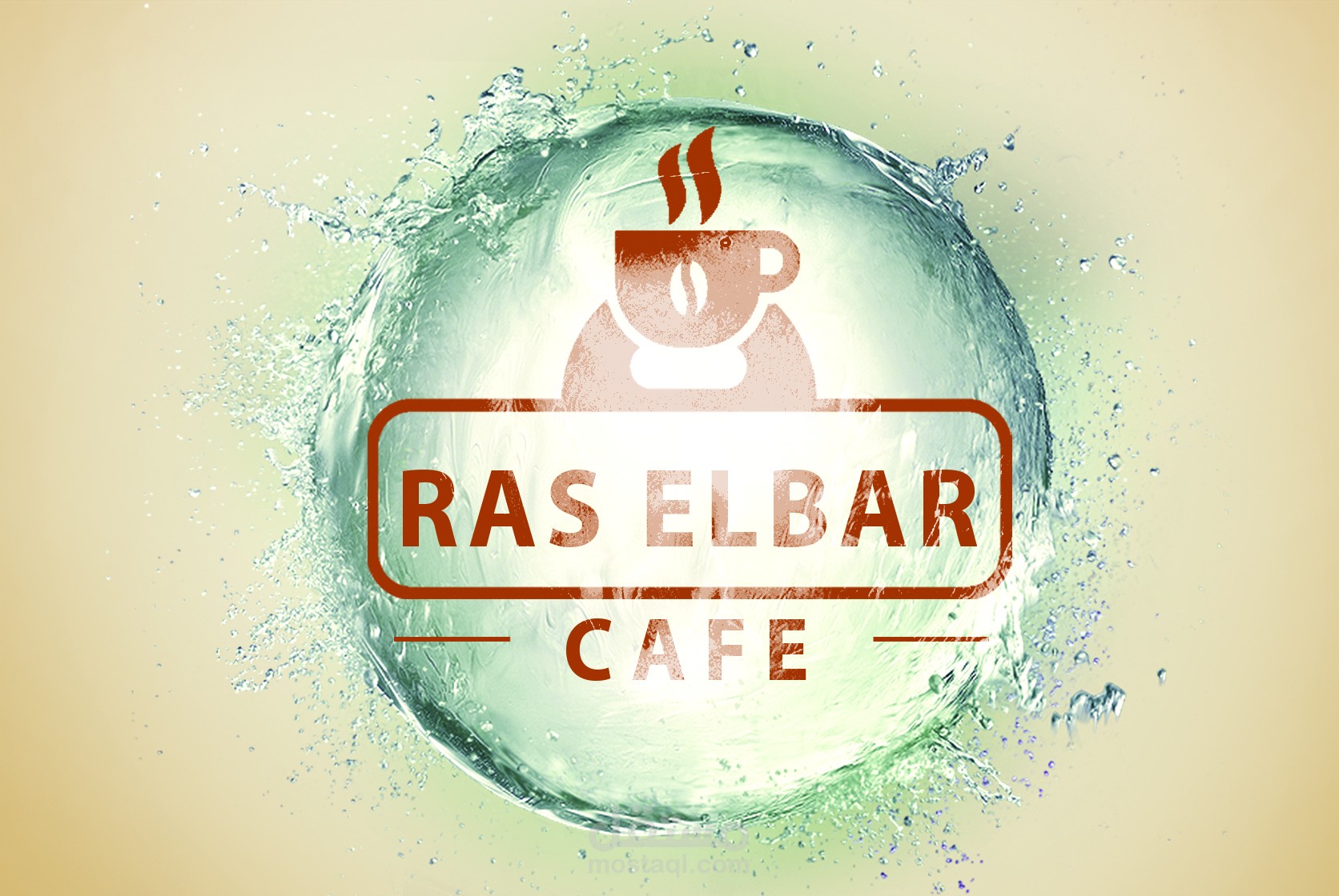 تصميم هوية بصرية لكافيه رأس البر