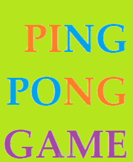 ping pong
