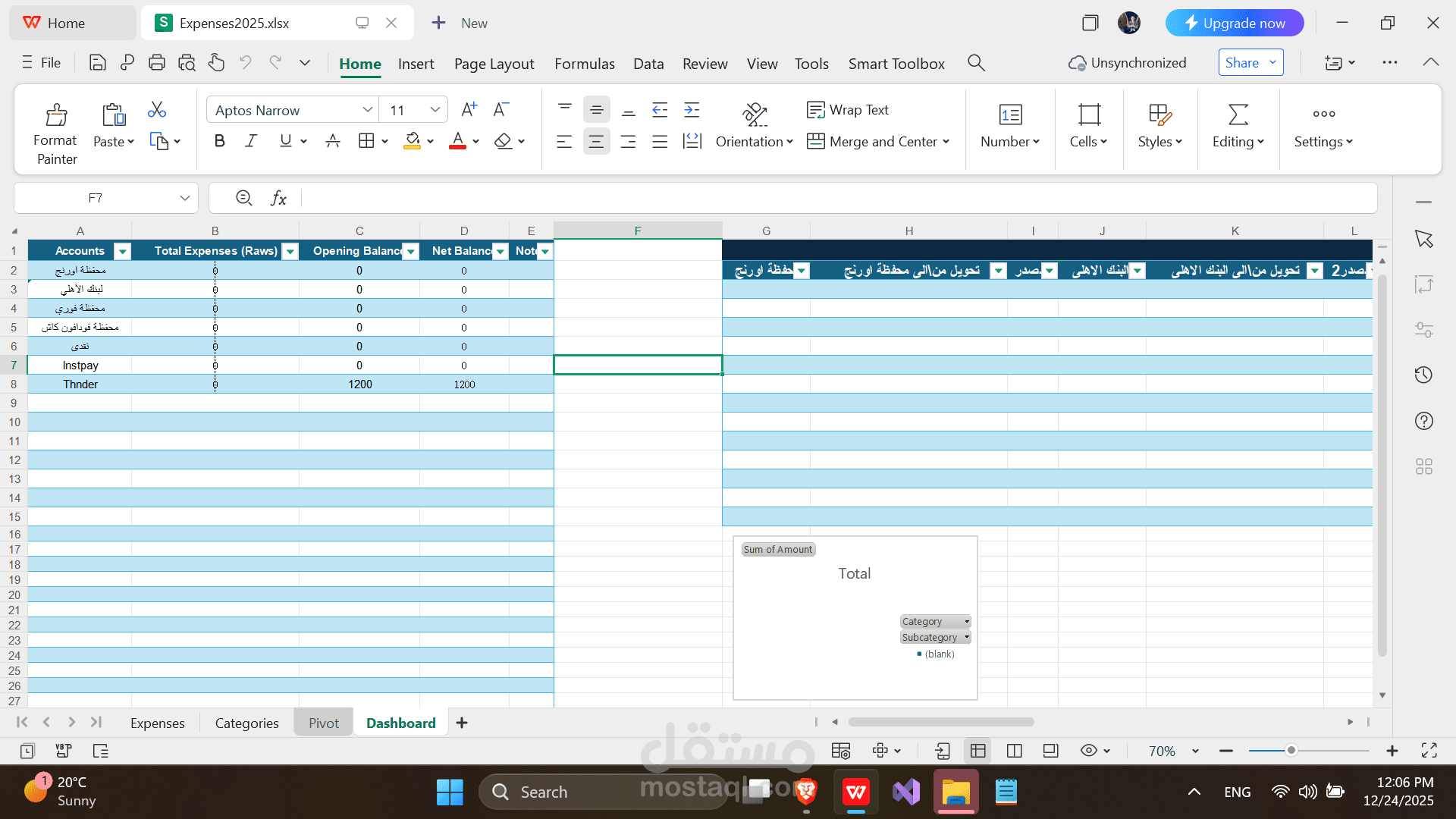 Smart Expenses Tracker & Budget Planning System 2025