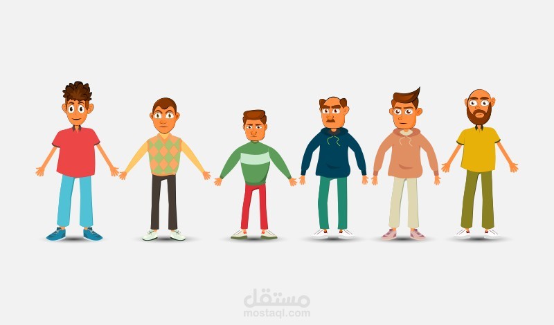 شخصيات موشن جرافيك