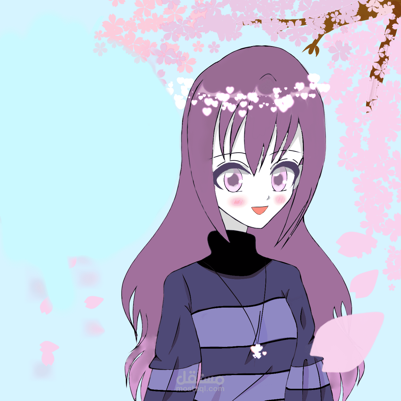 رسم انمي رقمي
