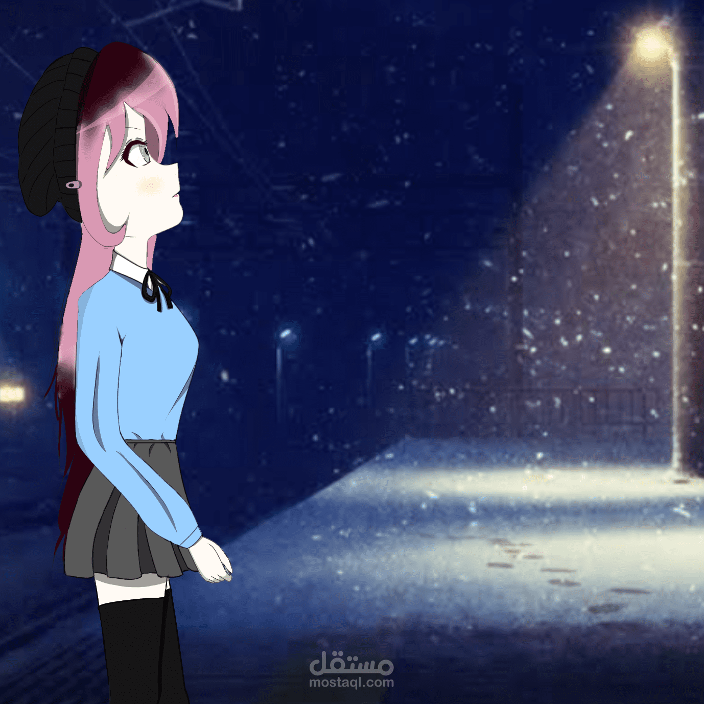 رسم انمي رقمي