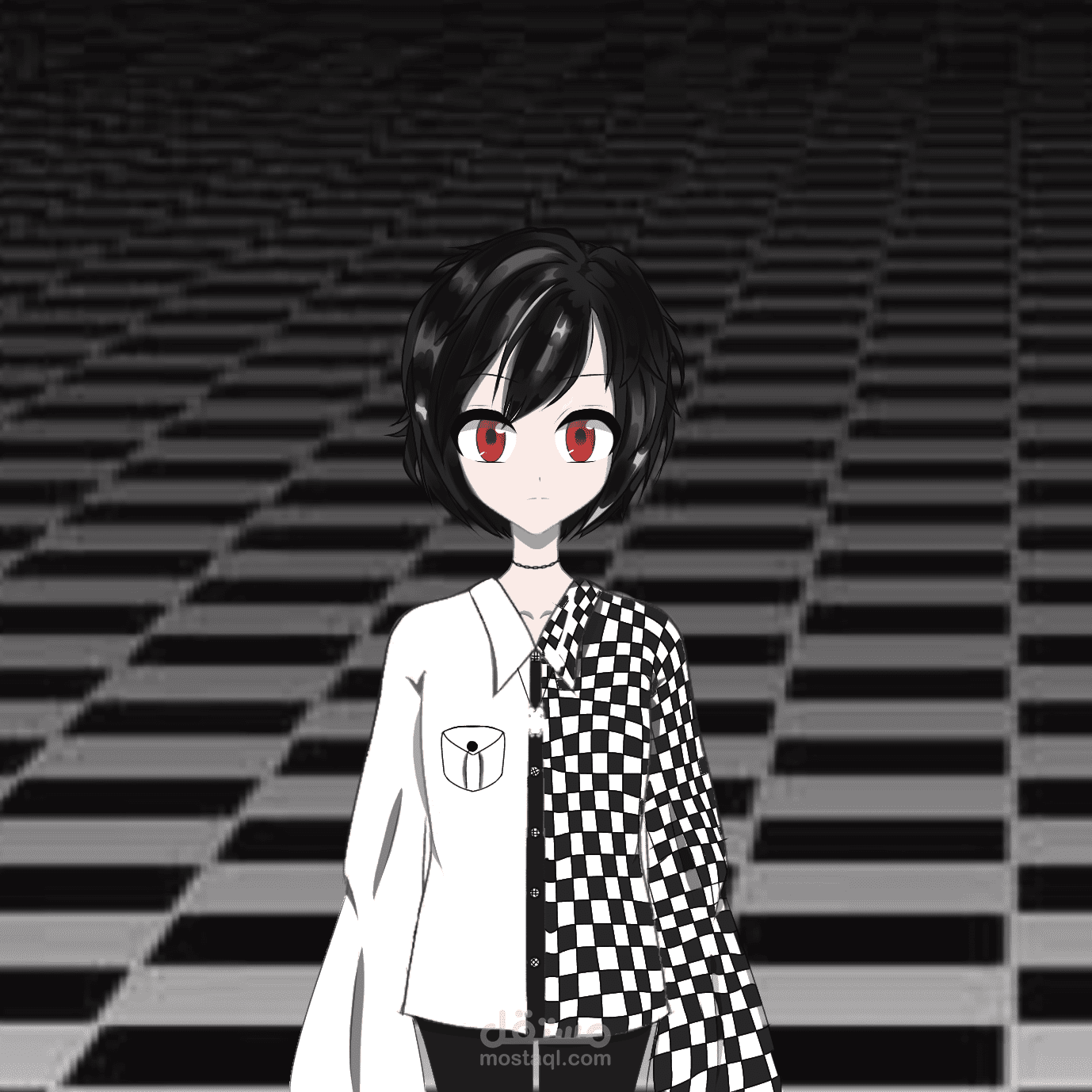 رسم انمي رقمي