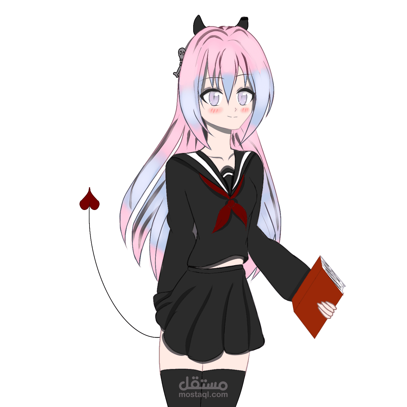 رسم انمي رقمي