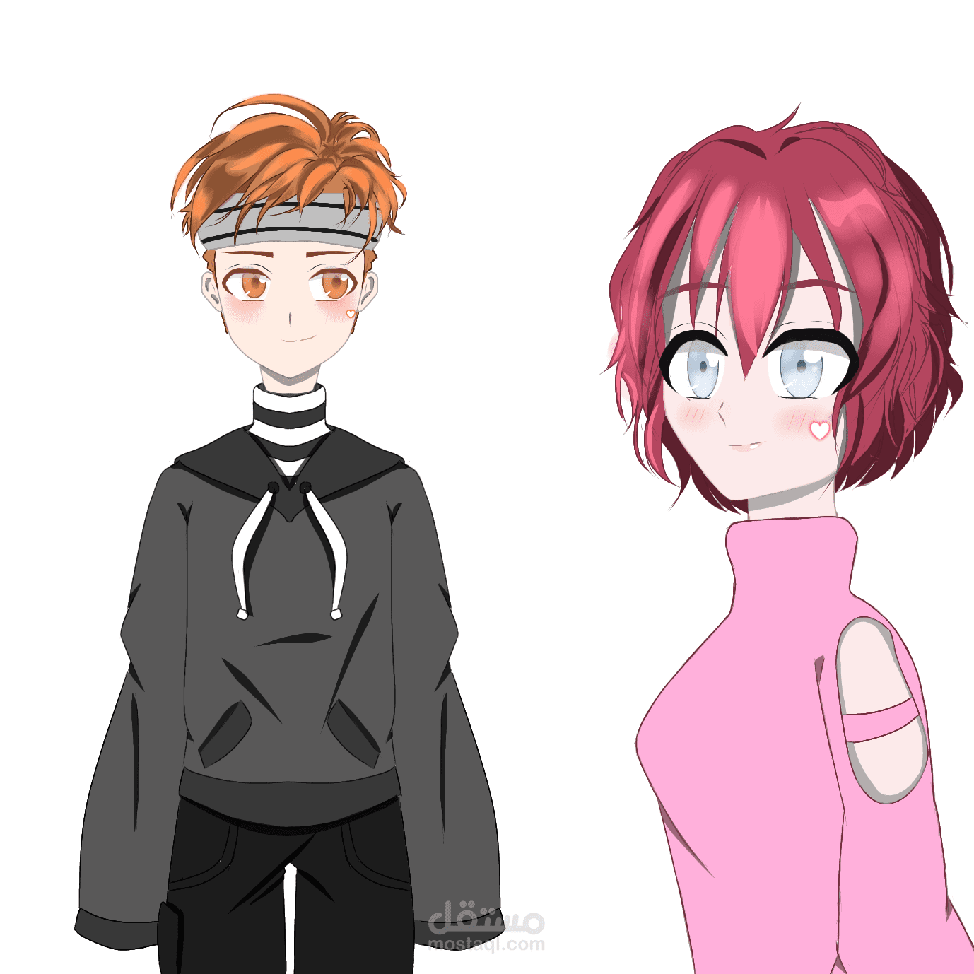 رسم انمي رقمي