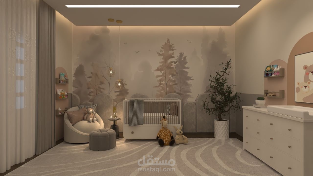 تصميم غرفة بيبي