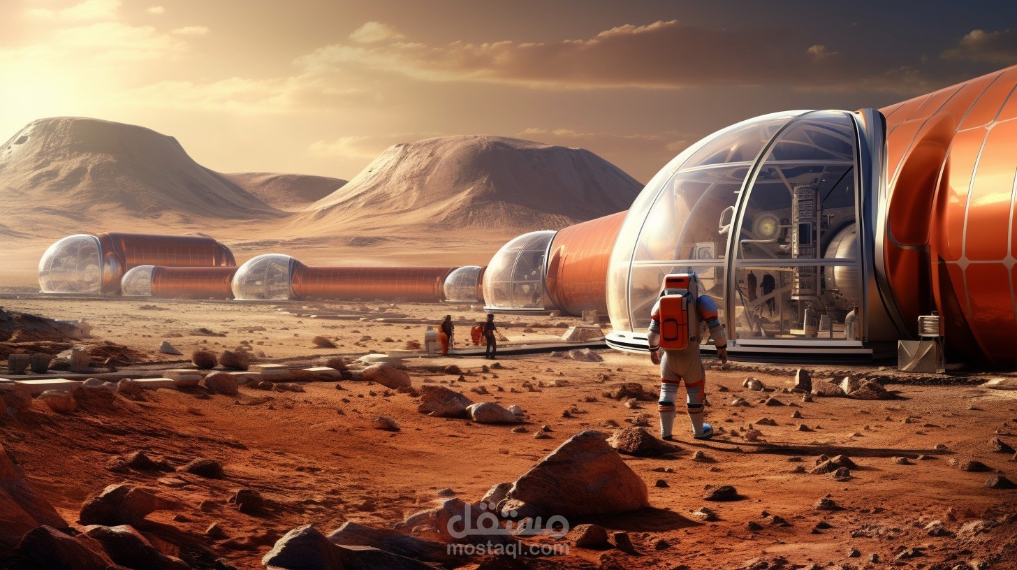 Beyond the horizon Is a journey into the world of stars and global imagination