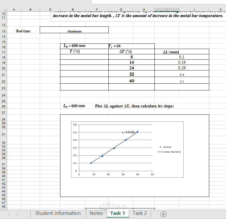 استخدام MS Excel