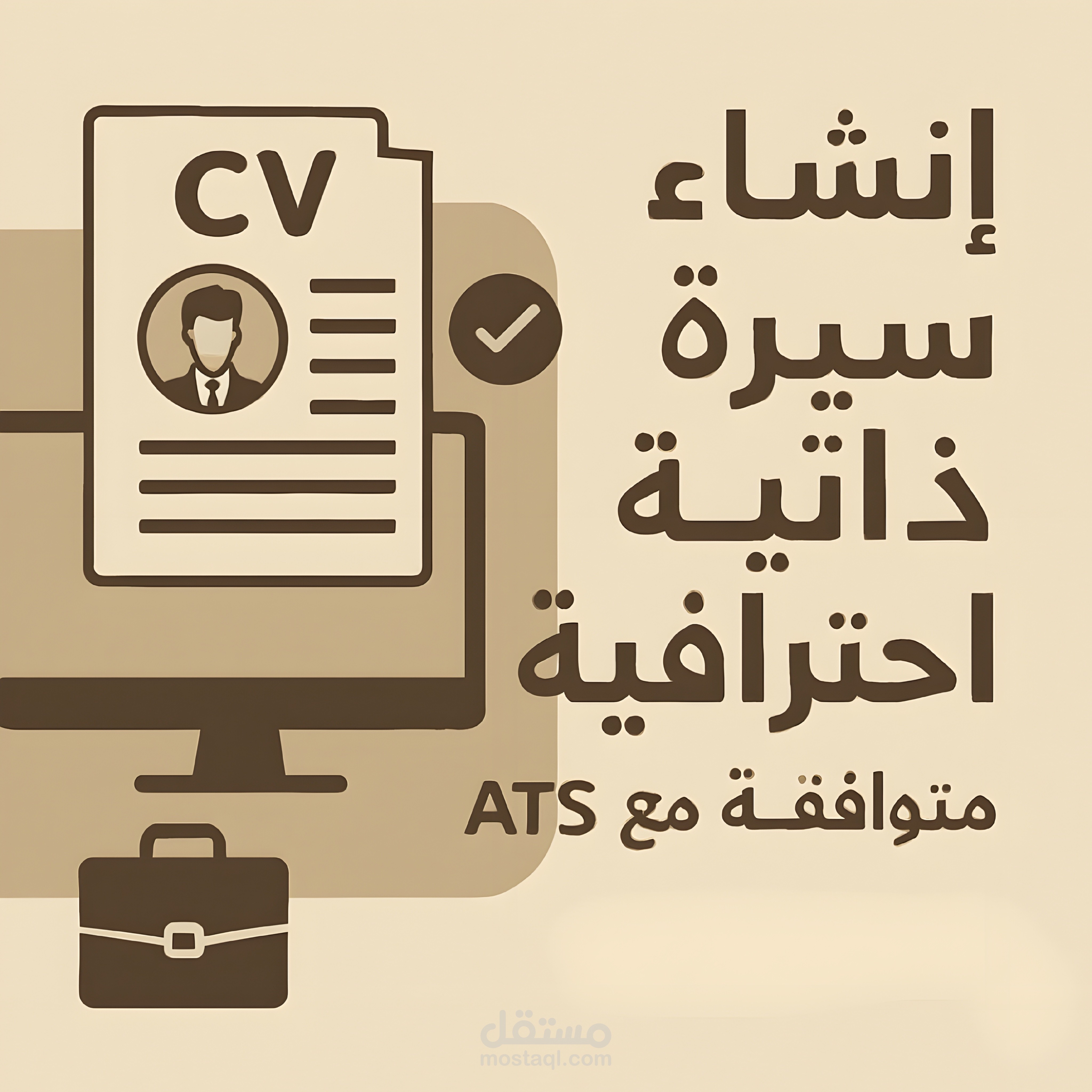 تصميم سيرة ذاتية احترافية بتنسيق جذاب تناسب كل الوظائف