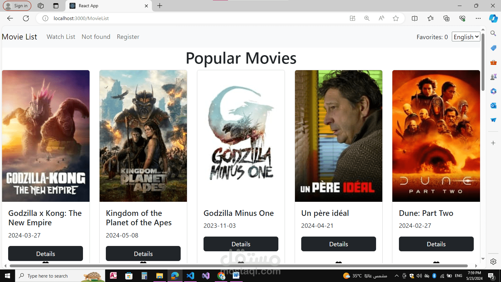 -Movie Website