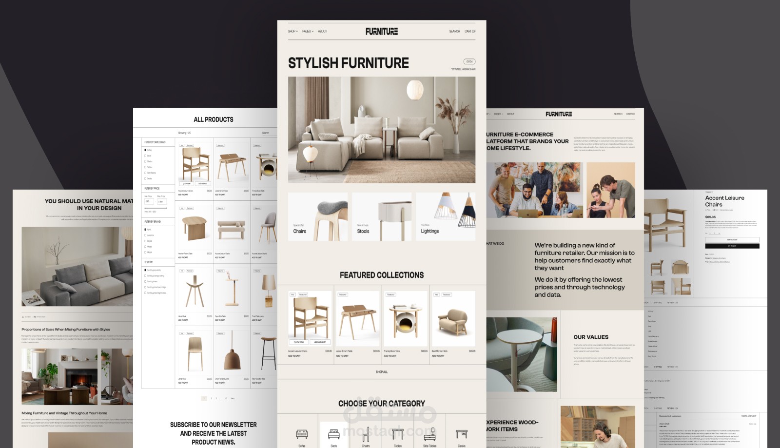 موقع بيع أثاث