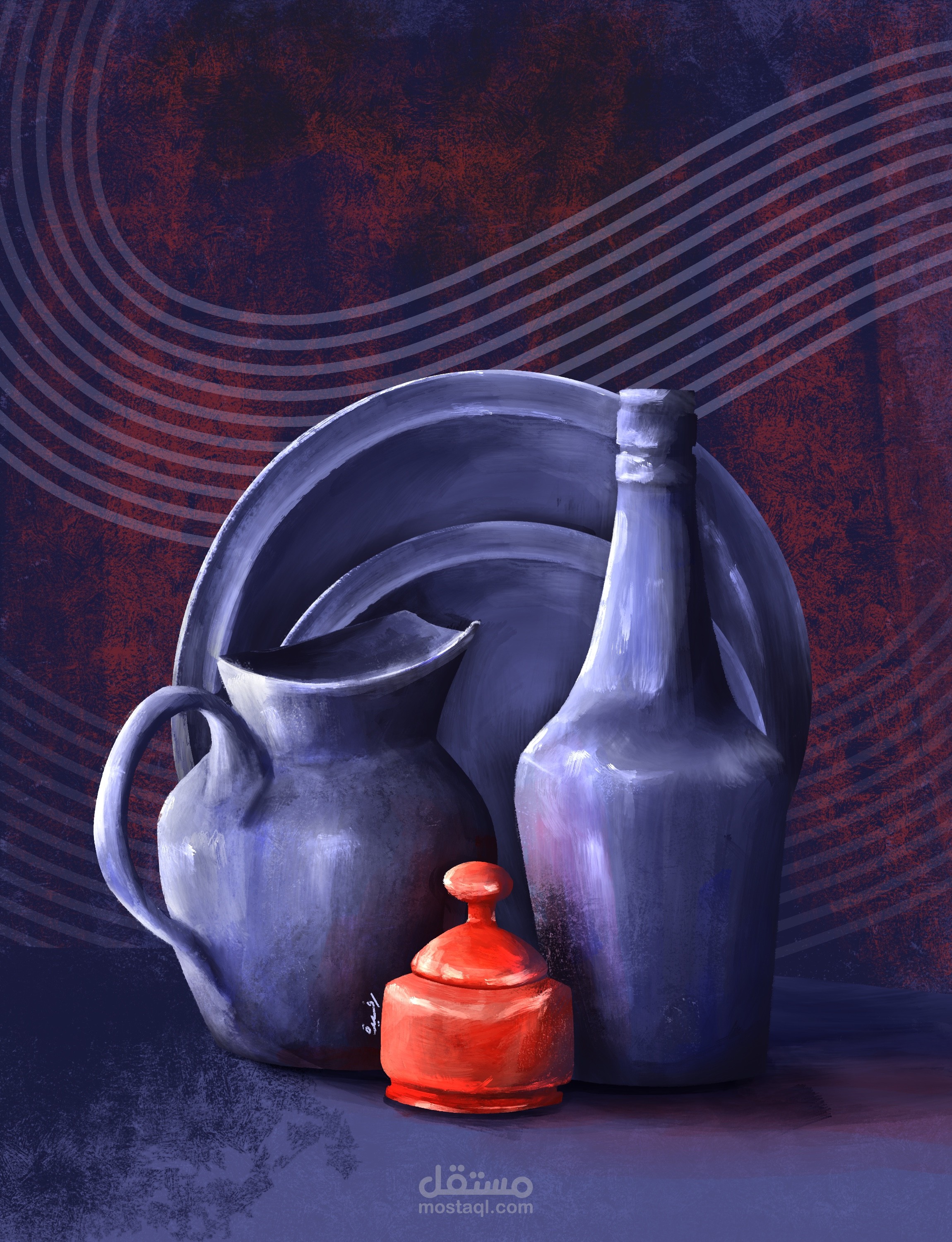 رسم من الطبيعة