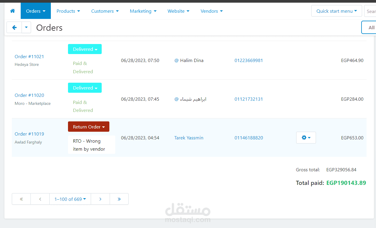 رفع المبيعات لموقع تجاره الكترونية متخصص في منتجات الاطفال