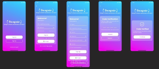 Swapsie -  Mobile & Web Development