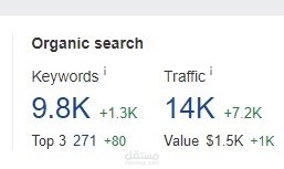 E commerce seo project