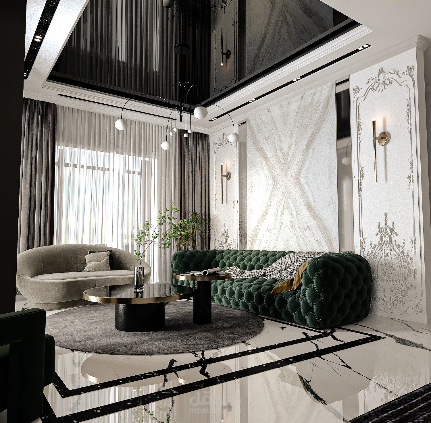 تصميم داخلي وديكورات داخليه عصريه