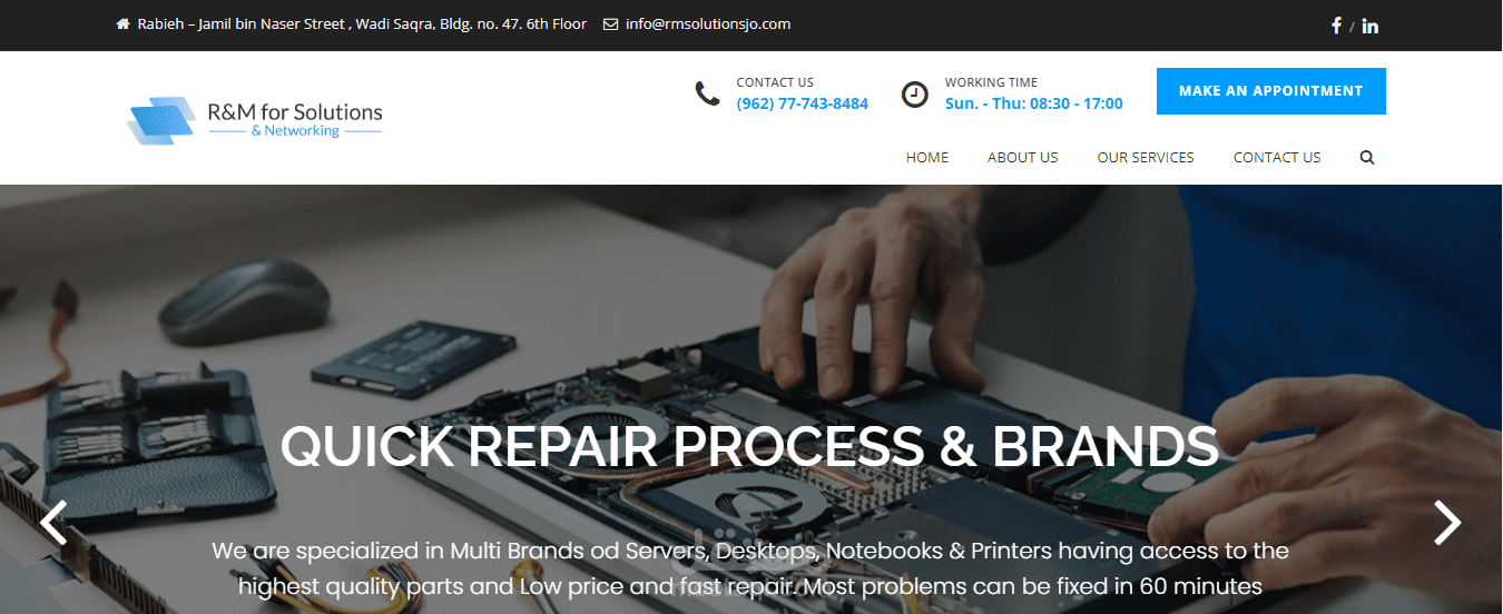 R&M for Solutions & Networking