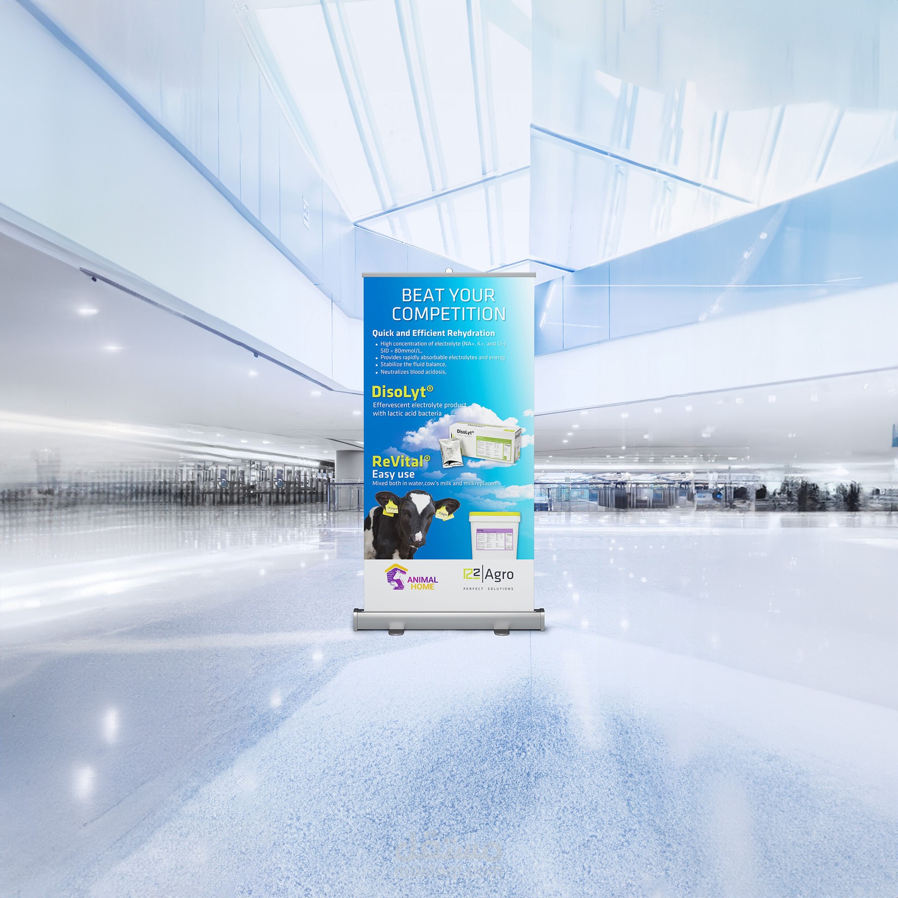 تصميم رول اب احترافي  / Roll up